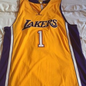 Official Lakers jersey #1 various autograph!